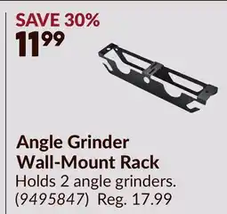 Princess Auto Angle Grinder Wall-Mount Rack offer