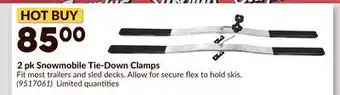 Princess Auto 2 pk Snowmobile Tie-Down Clamps offer