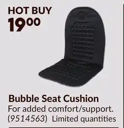 Princess Auto Bubble Seat Cushion offer