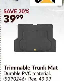Princess Auto CAT Trimmable Trunk Mat offer