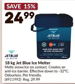 Princess Auto 18 kg Jet Blue Ice Melter offer