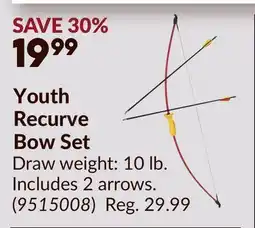 Princess Auto Youth Recurve Bow Set offer