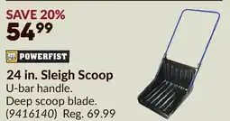 Princess Auto 24 in. Sleigh Scoop offer