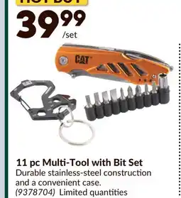 Princess Auto CAT 11 pc Multi-Tool with Bit Set offer