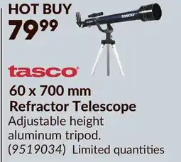 Princess Auto 60 x 700 mm Refractor Telescope offer