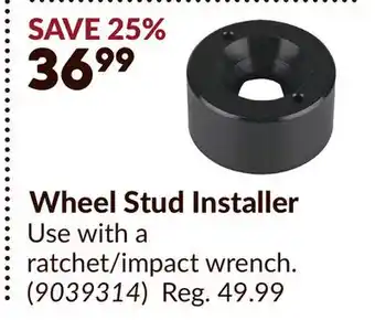 Princess Auto Wheel Stud Installer offer