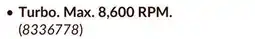 Princess Auto 7 in. Diamond Cutting Blades Turbo. Max. 8,600 RPM offer