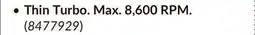 Princess Auto 4-1/2 in. Diamond Cutting Blades Thin Turbo. Max. 8,600 RPM offer
