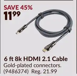Princess Auto 6 ft8k HDMI 2.1 Cable offer