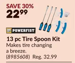 Princess Auto 13 pc Tire Spoon Kit offer