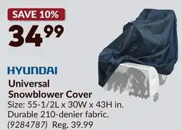 Princess Auto Universal Snowblower Cover offer