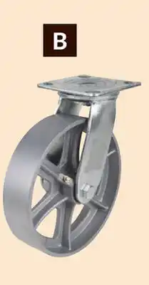 Princess Auto Swivel 8 in. Steel Casters offer