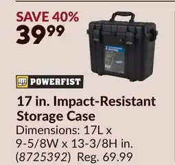 Princess Auto 17 in. Impact-Resistant Storage Case offer