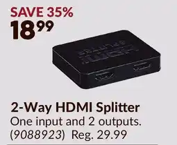 Princess Auto 2-Way HDMI Splitter offer