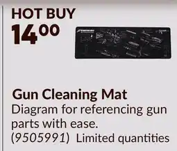 Princess Auto Gun Cleaning Mat offer