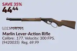 Princess Auto Marlin Lever-Action Rifle offer