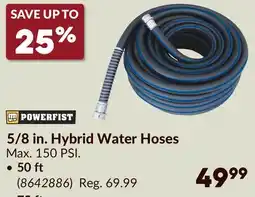 Princess Auto 5/8 in. Hybrid Water Hoses 50 ft offer
