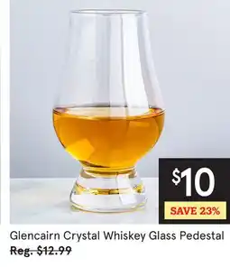 Kitchen Stuff Plus Glencairn Crystal Whiskey Glass Pedestal offer