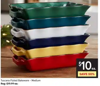 Kitchen Stuff Plus Tuscana Fluted Bakeware - Medium offer