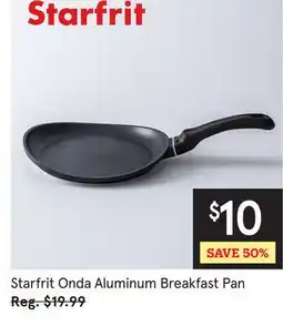 Kitchen Stuff Plus Starfrit Onda Aluminum Breakfast Pan offer
