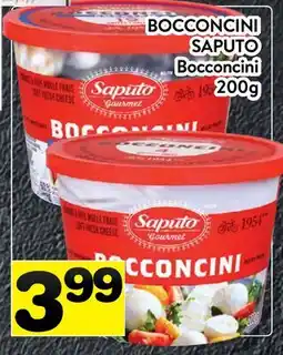 Supermarché PA BOCCONCINI SAPUTO | Bocconcini offer