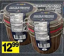 Supermarché PA FILLETS D'ANCHOIS ILIOS | Anchovy Fillets offer