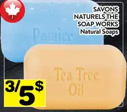 Supermarché PA SAVONS NATURELS THE SOAP WORKS | Natural Soaps offer