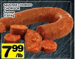 Supermarché PA SAUCISSE CHORIZO CHORISOR | Sausage offer