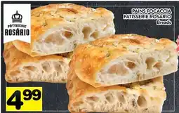 Supermarché PA PAINS FOCACCIA PATISSERIE ROSARIO | Breads offer
