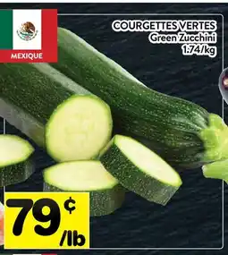 Supermarché PA COURGETTES VERTES | Green Zucchini offer