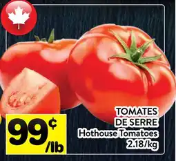 Supermarché PA TOMATES DE SERRE | Hothouse Tomatoes offer