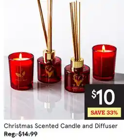 Kitchen Stuff Plus Christmas Scented Candle and Diffuser offer