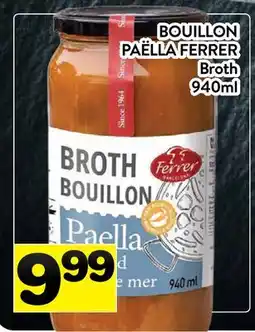 Supermarché PA BOUILLON PAËLLA FERRER | Broth offer