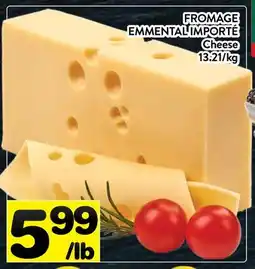 Supermarché PA FROMAGE EMMENTAL IMPORTÉ | Cheese offer