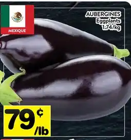Supermarché PA AUBERGINES | Eggplants offer