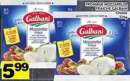 Supermarché PA FROMAGE MOZZARELLA FRAÎCHE GALBANI | Cheese offer