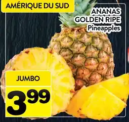 Supermarché PA ANANAS GOLDEN RIPE | Pineapples offer