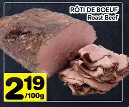 Supermarché PA RÔTI DE BOEUF | Roast Beef offer
