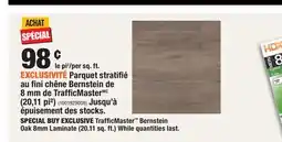 Home Depot TrafficMaster Bernstein offer