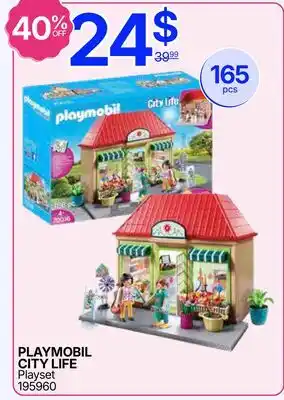 Rossy PLAYMOBIL CITY LIFE Playset offer