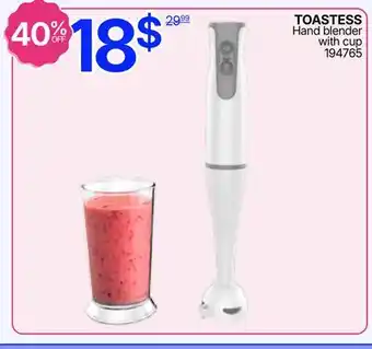 Rossy TOASTESS Hand blender with cup offer