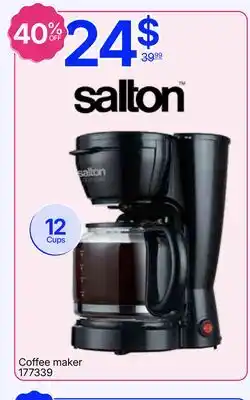 Rossy Salton Coffee maker offer