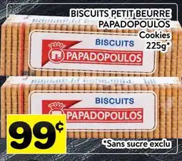 Supermarché PA BISCUITS PETIT BEURRE PAPADOPOULOS | Cookies offer