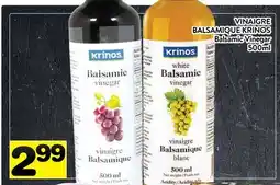 Supermarché PA VINAIGRE BALSAMIQUE KRINOS | Balsamic Vinegar offer