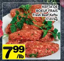 Supermarché PA KEFTA DE BOEUF FRAIS | Fresh Beef Kefta offer