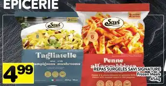 Supermarché PA REPAS SURGELÉS SAVI SIGNATURE | Frozen Meals offer