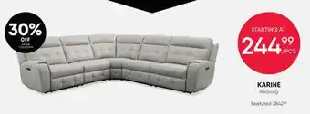 Meubles RD KARINE Reclining offer