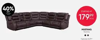 Meubles RD MUSTANG Reclining offer