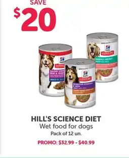 Mondou HILL'S SCIENCE DIET Wet food for dogs offer