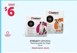 Mondou O'SELECT ORIGINAL Training pads for dogs offer